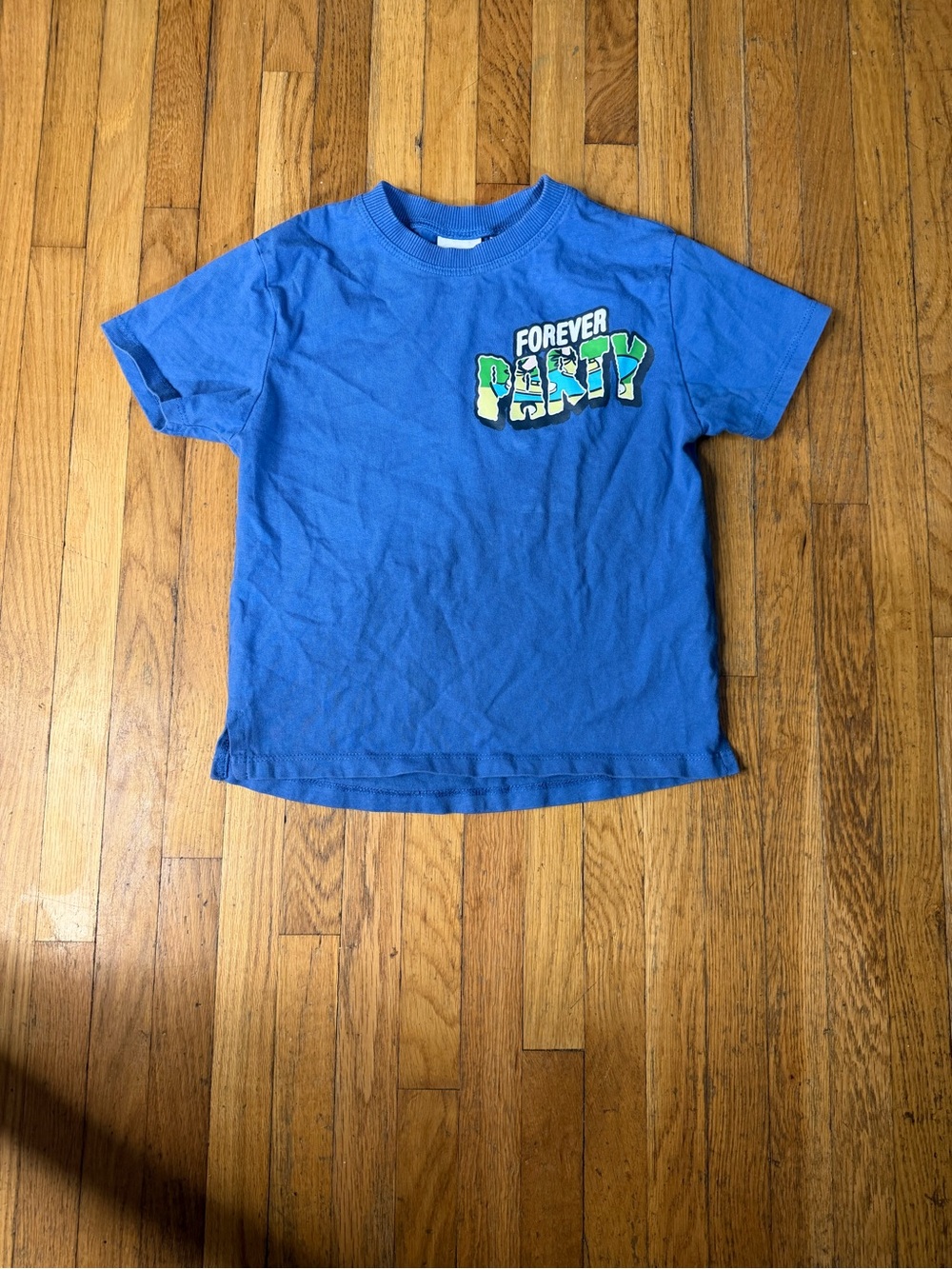 Zara 3/4 "Forever Party" Graphic Tee